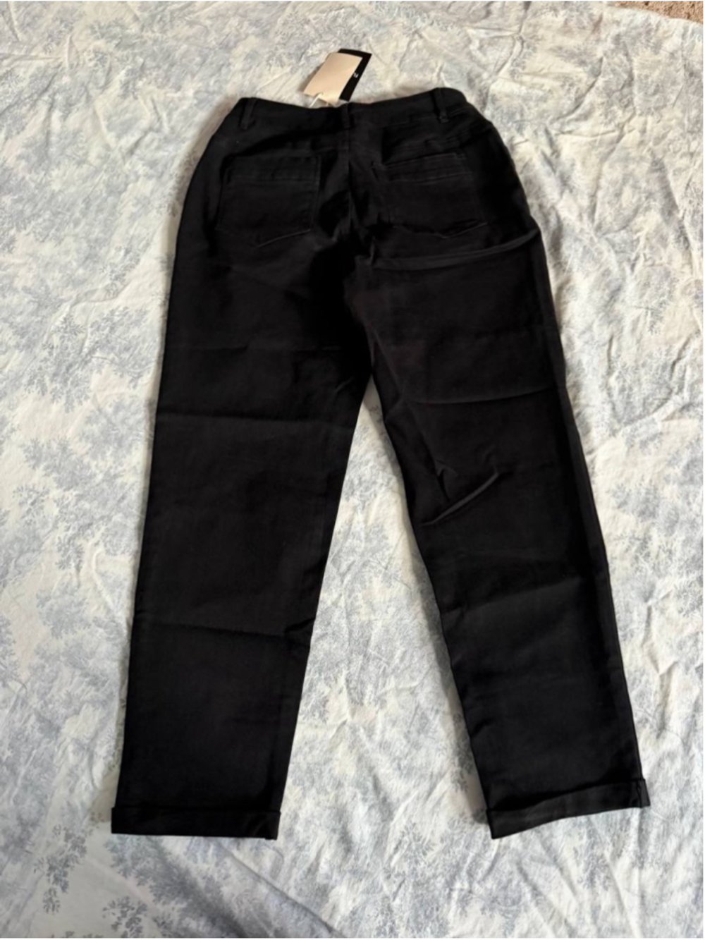Flamingals Straight Leg High Rise Solid Dual Pants XS - Picture 2 of 4